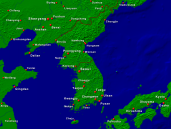 Korea Towns + Borders 1200x900